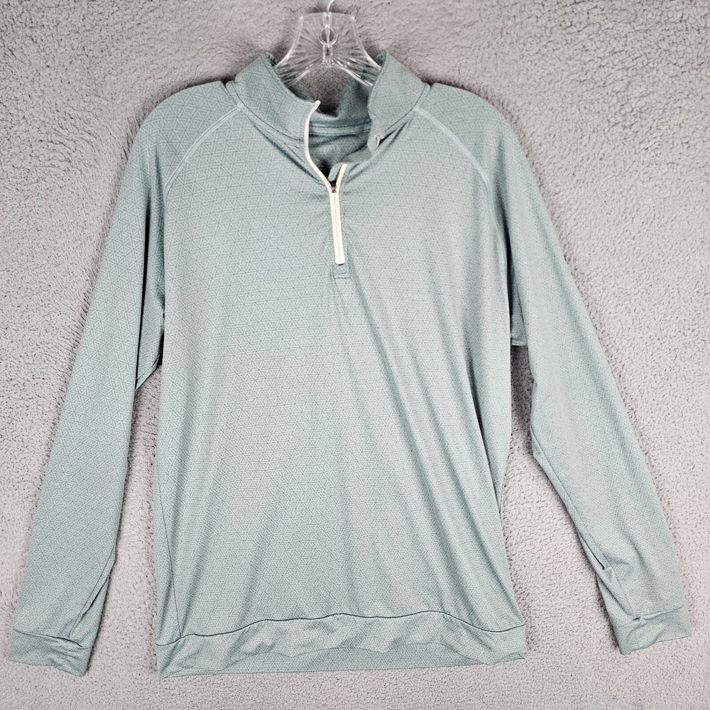Swannies 1/4 Zip Pullover Womens Medium Stretch‎ Long Sleeve Performance